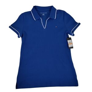 Tommy Hilfiger Collared Short Sleeve Size S Pullover T-Shirt